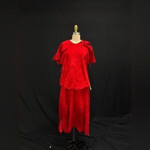 Like new excellent condition: Vintage Red Leather Jacket